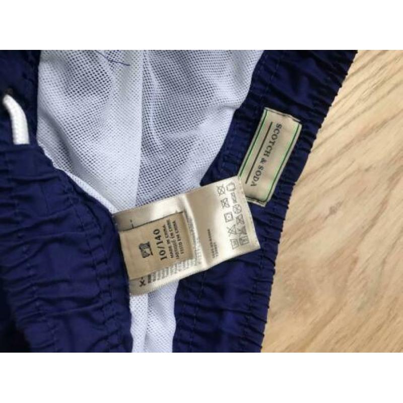 Zwembroek Scotch & Soda maat 140 blauw