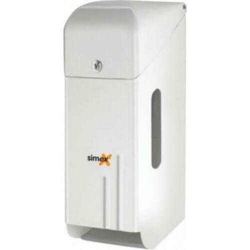 'Simex duo toiletrolhouder bij 4 stuks gratis verzending.