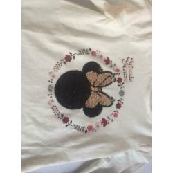 Minnie mouse longsleeves, maat:110