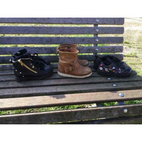 Schoenen 3 paar meisje 25 Orange Babies cupcake