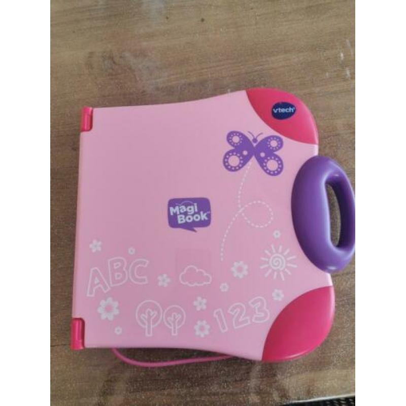 Vtech Magibook incl activiteitenboekje heel weinig gebruikt