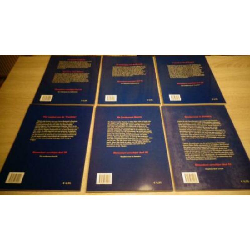 Kapitein Rob stripboeken 21 stuks zgan