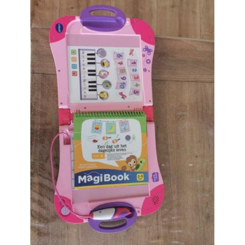 Vtech Magibook incl activiteitenboekje heel weinig gebruikt