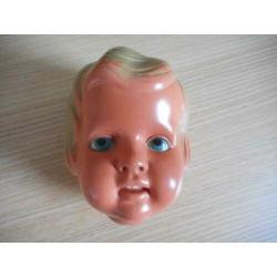 Poppen hoofd uit jaren 1930