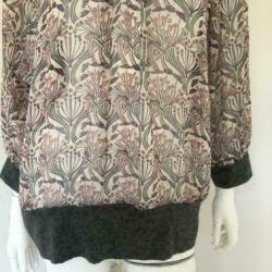 3647 Mooie transparante blouse top VILA; Mt=L Nieuwstaat