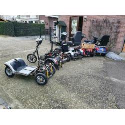Opvouwbare scootmobiel Brio. Zonder accu.
