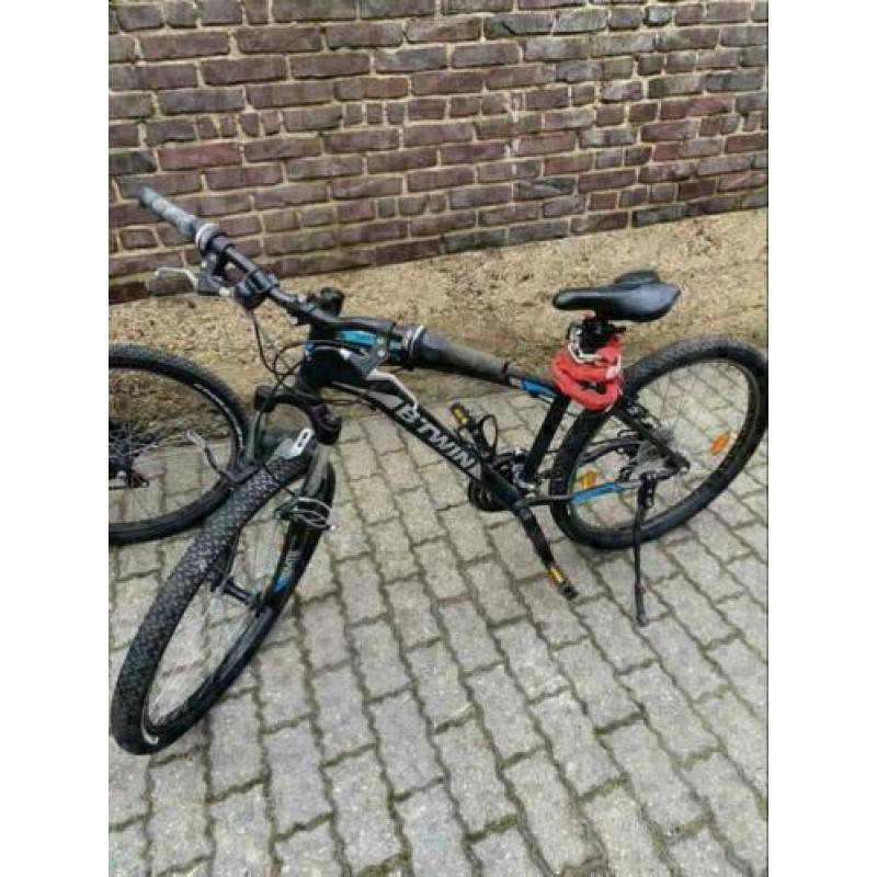 B’twin rockrider 340 mountainbike bike fiets