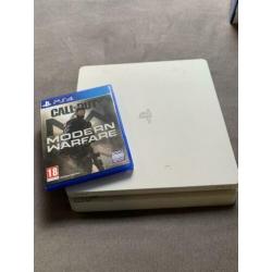 Sony PlayStation 4 slim wit 500GB 3 controllers