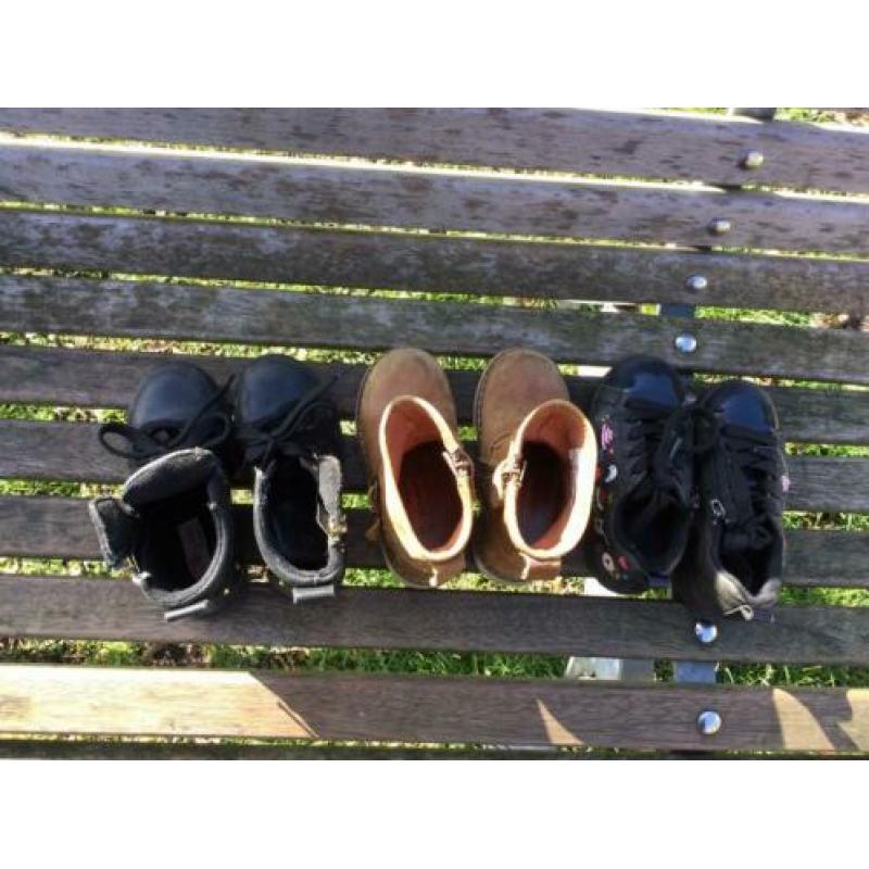 Schoenen 3 paar meisje 25 Orange Babies cupcake