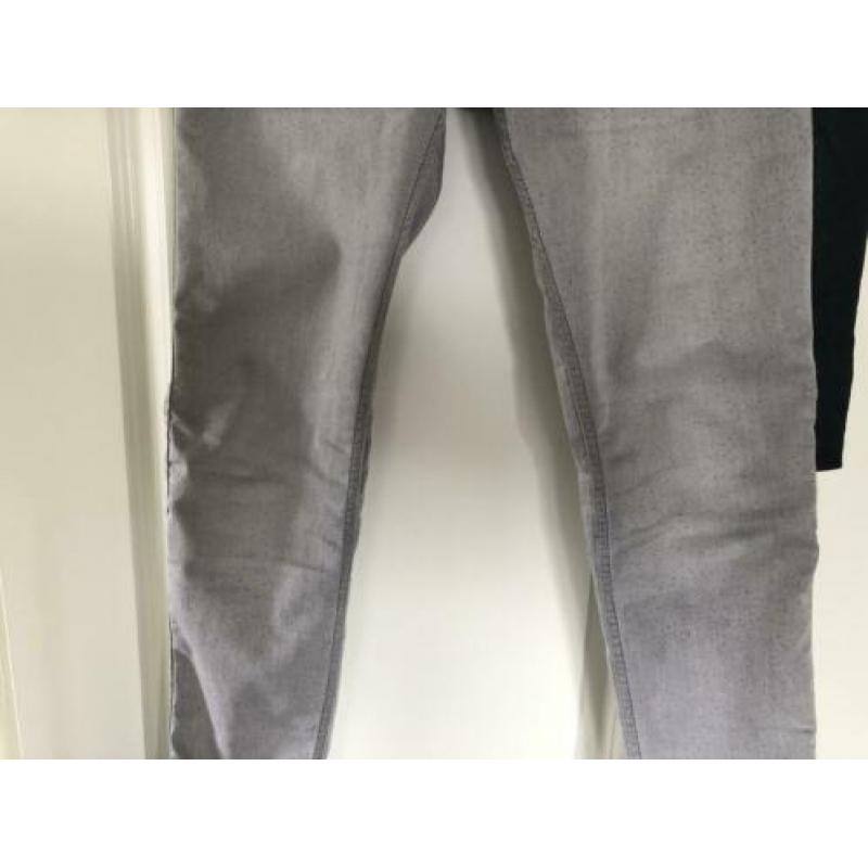 Expresso skinny jeans maat 38 lichtgrijs stretch