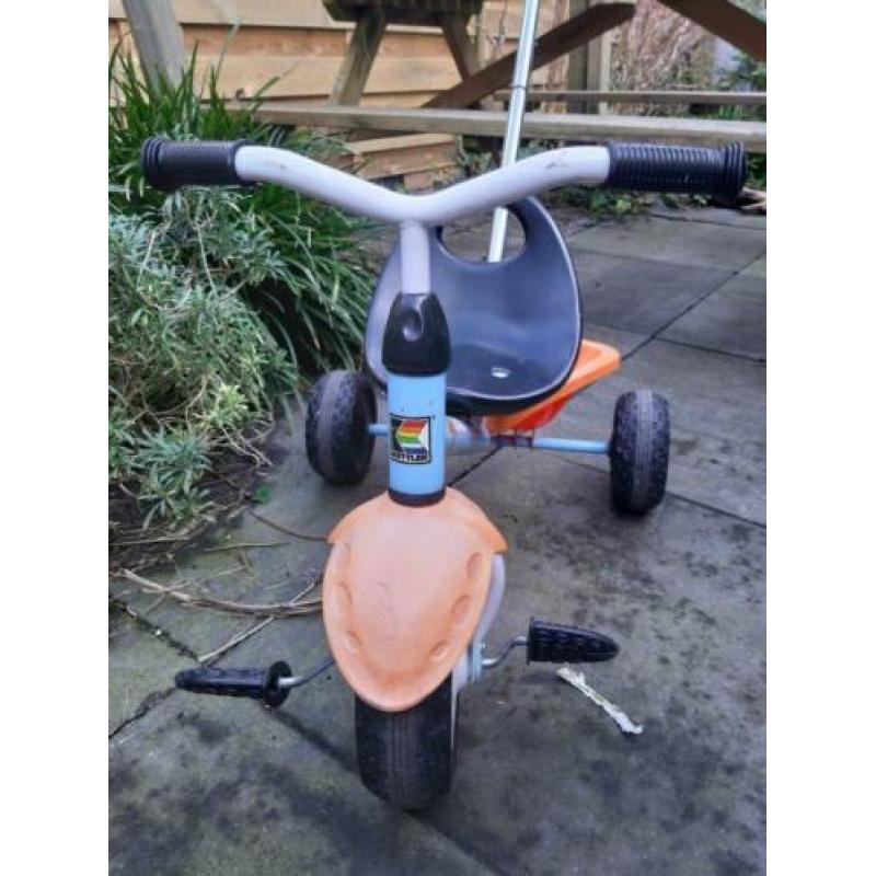 Kettler driewieler met die stok.