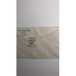 Suriname Jamborette 1961. Kamppostkantoor Zanderij