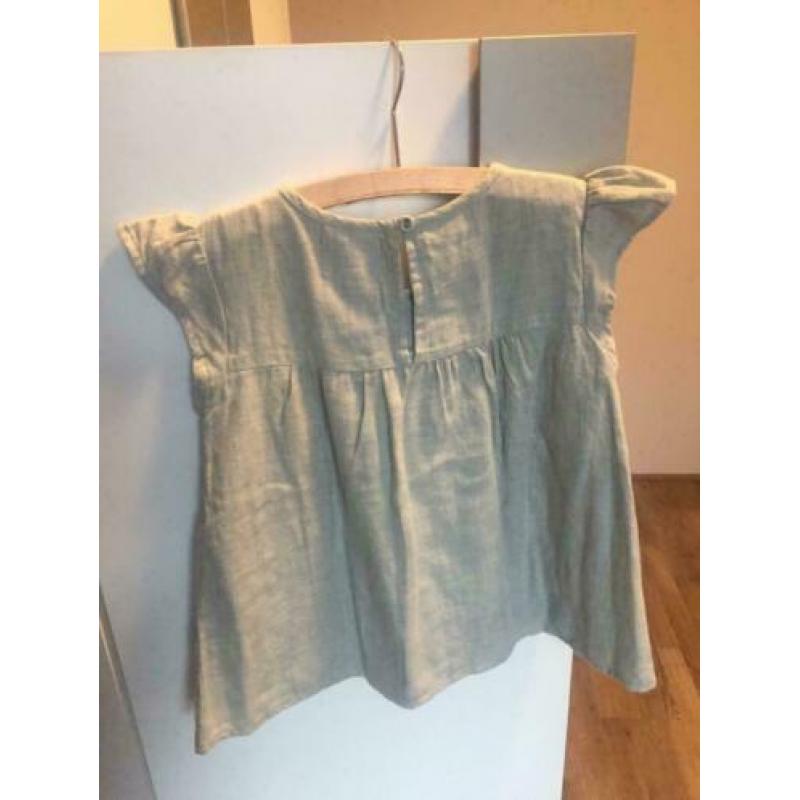 Zacht meisje blouse, maat: 128