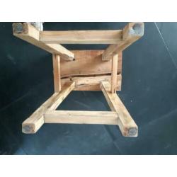 Chinese houten krukjes