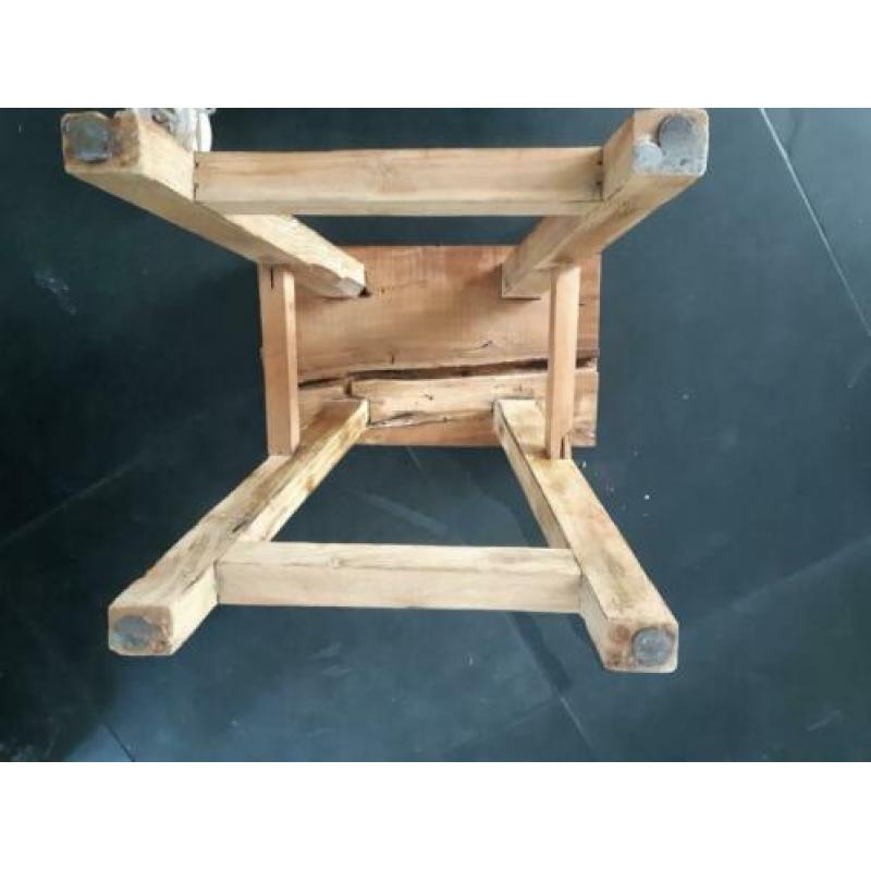 Chinese houten krukjes