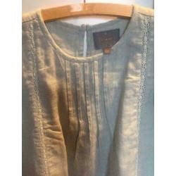 Zacht meisje blouse, maat: 128