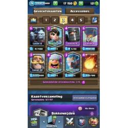 Clash royale account 2k trofeeën