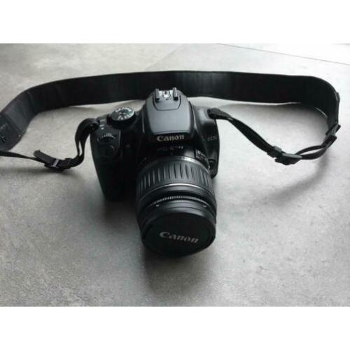 Canon Eos 400D camera met lens 18-55 en sigma lens 55-200mm