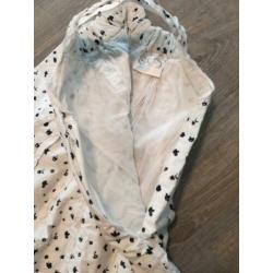 Sd le chic jurkje blauw wit mt 104
