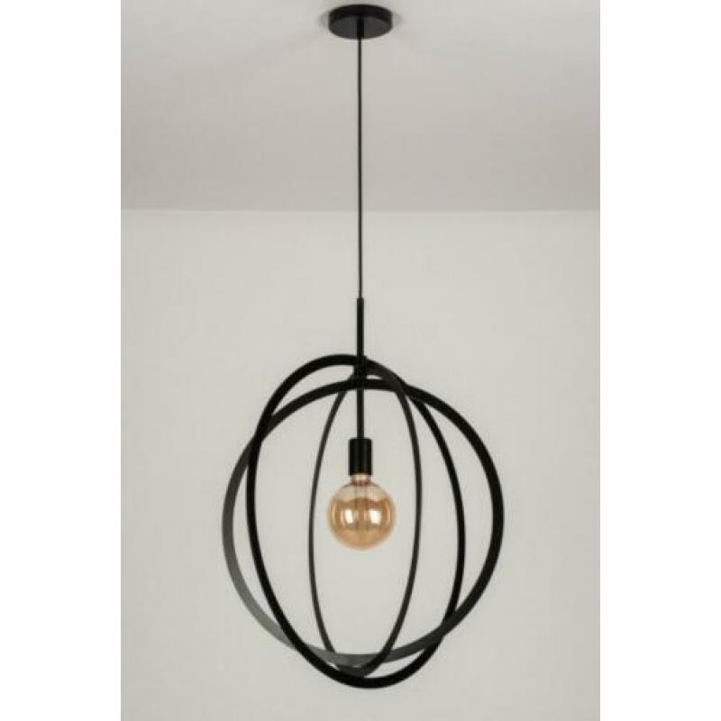 hanglamp 48cm of 60cm ring tafel salontafel vide winkel lamp