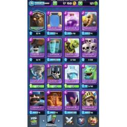 Clash royale account 2k trofeeën