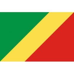 Congo-Kinshasa. vlag 90 x 150 cm vlaggen van Afrika