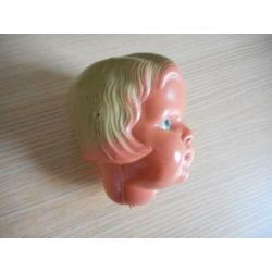 Poppen hoofd uit jaren 1930