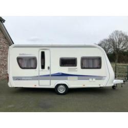Hobby Excellent 455 UF 2010 Brand voortent , luifel,