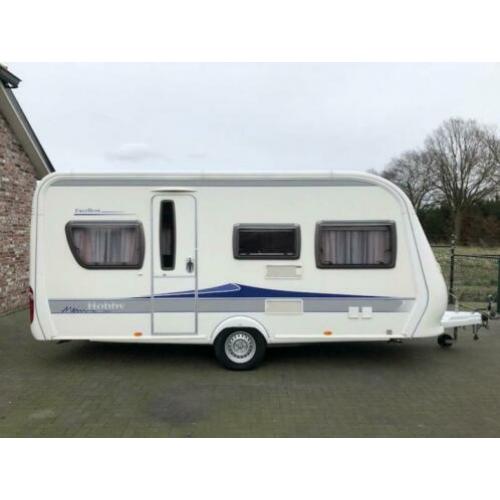 Hobby Excellent 455 UF 2010 Brand voortent , luifel,