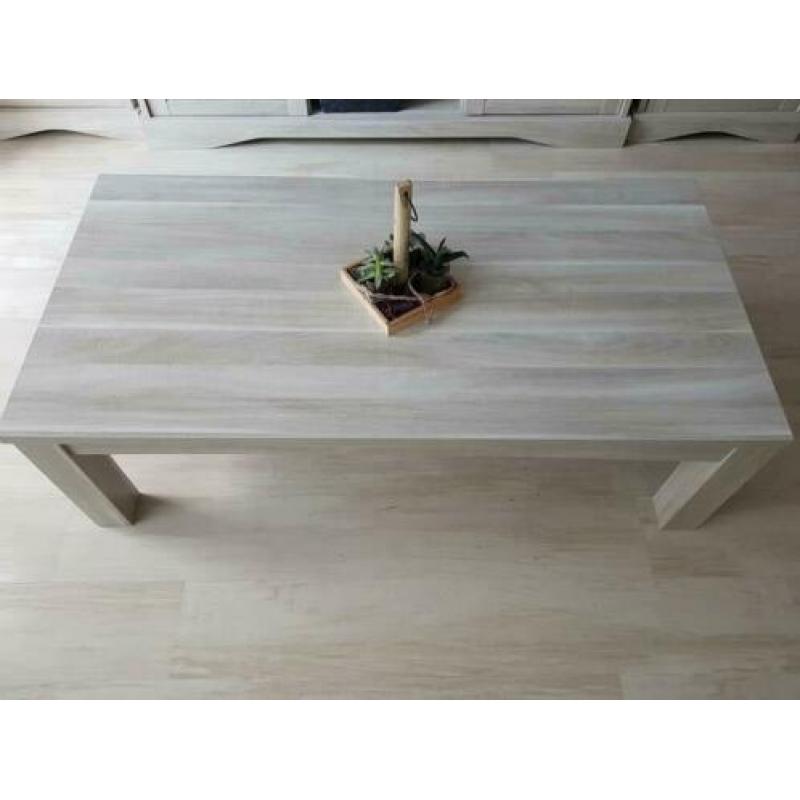 Wandmeubel ''Provence'' kompleet met salontafel en Hoektafel
