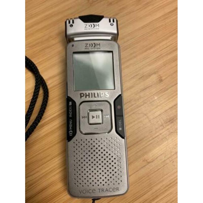 Philips Voice Tracer recorder / opnemen met extra microfoon