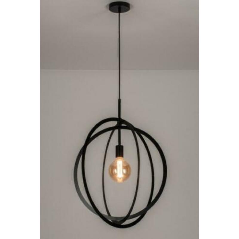 hanglamp 48cm of 60cm ring tafel salontafel vide winkel lamp