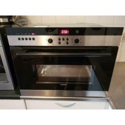 Mooie Bosch RVS inbouw oven met magnetron functie