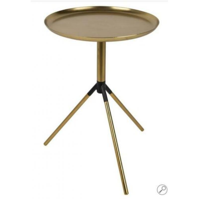 Bijzettafeltje GOUD/MESSING