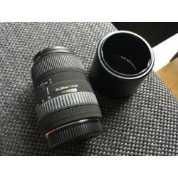 Canon Eos 400D camera met lens 18-55 en sigma lens 55-200mm