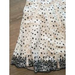 Sd le chic jurkje blauw wit mt 104