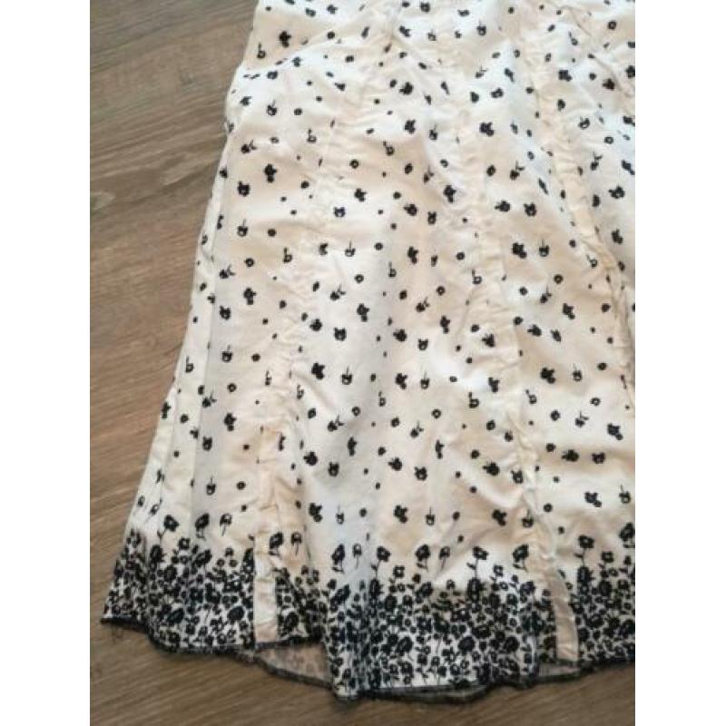 Sd le chic jurkje blauw wit mt 104