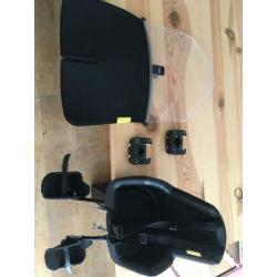 Bobike mini+ met windscherm en 2 bevestigingen