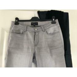 Expresso skinny jeans maat 38 lichtgrijs stretch