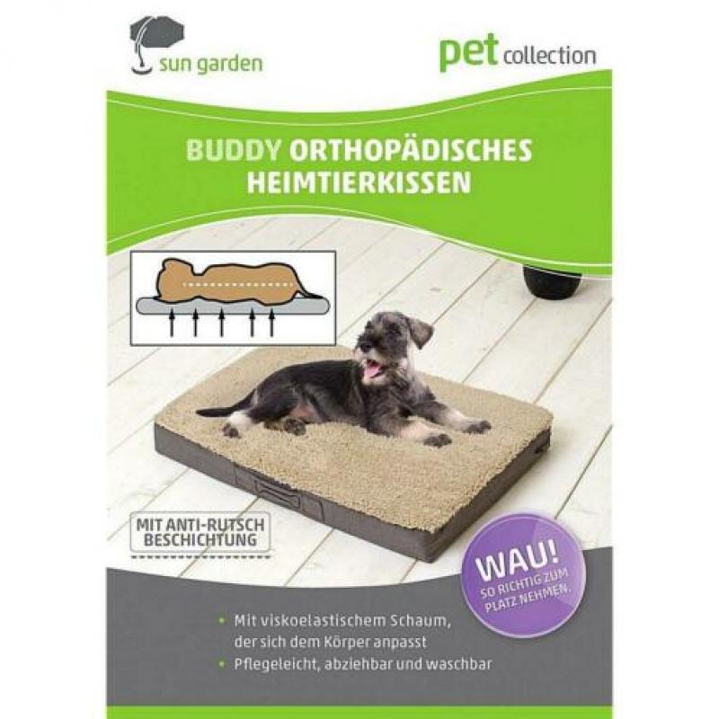 Sun Garden Buddy Orthopedisch Hondenkussen 140x100x10cm Antr