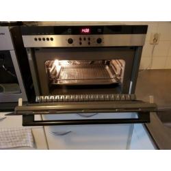 Mooie Bosch RVS inbouw oven met magnetron functie