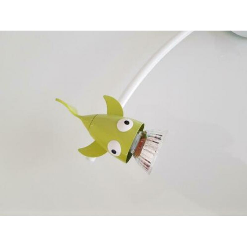 plafond lamp met 3 spotjes vissen kinderkamer circa 73 cm