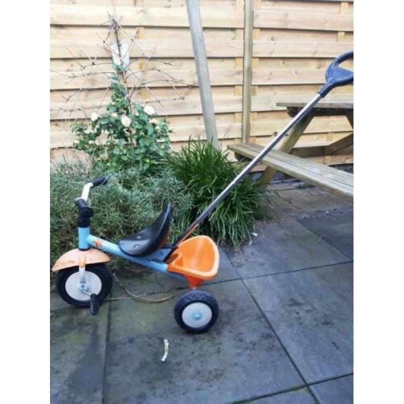 Kettler driewieler met die stok.