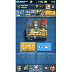 Clash royale account 2k trofeeën