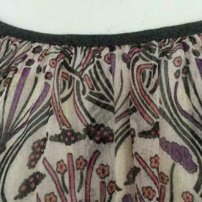 3647 Mooie transparante blouse top VILA; Mt=L Nieuwstaat