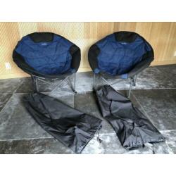 Uitklapbare relax stoel 2x