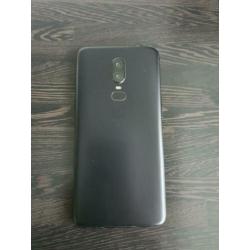 Zwarte oneplus 6 128gb geheugen inclusief accessoires
