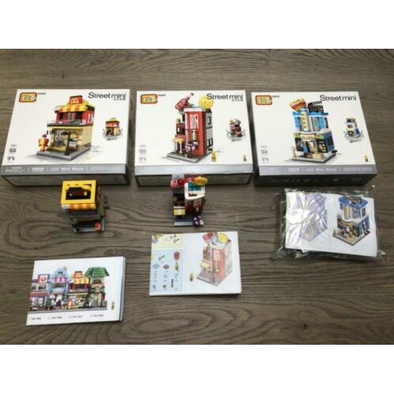 Loz mini, Street mini. LEGO