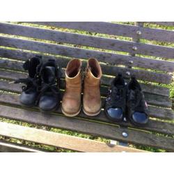 Schoenen 3 paar meisje 25 Orange Babies cupcake