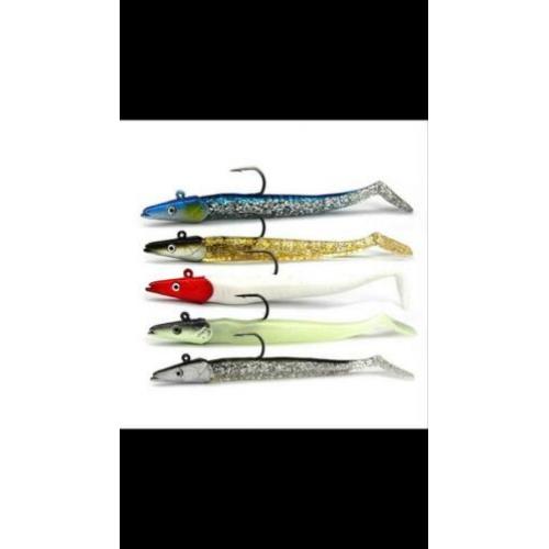 Shads kunstaas super aas voor kabeljauw zeebaars 11 cm 22